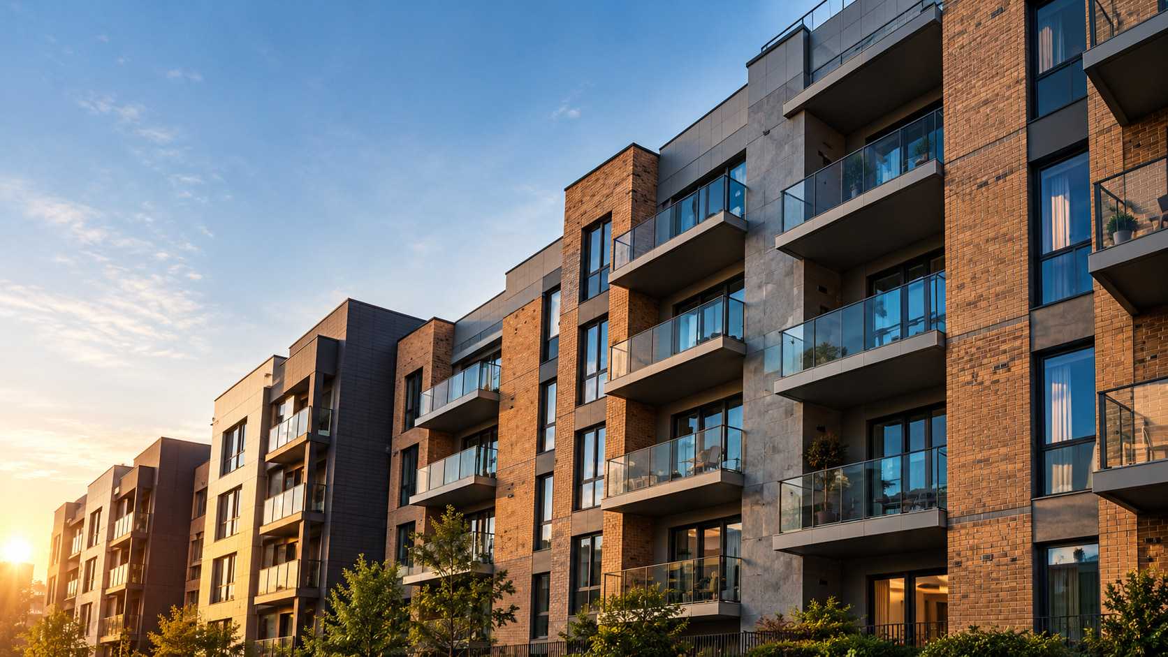 Apartment block, Grange Road - muratura realizzata da CRISU